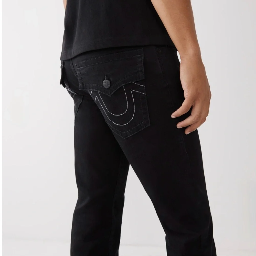 True Religion RICKY RELAXED STRAIGHT JEAN Mens Size 36